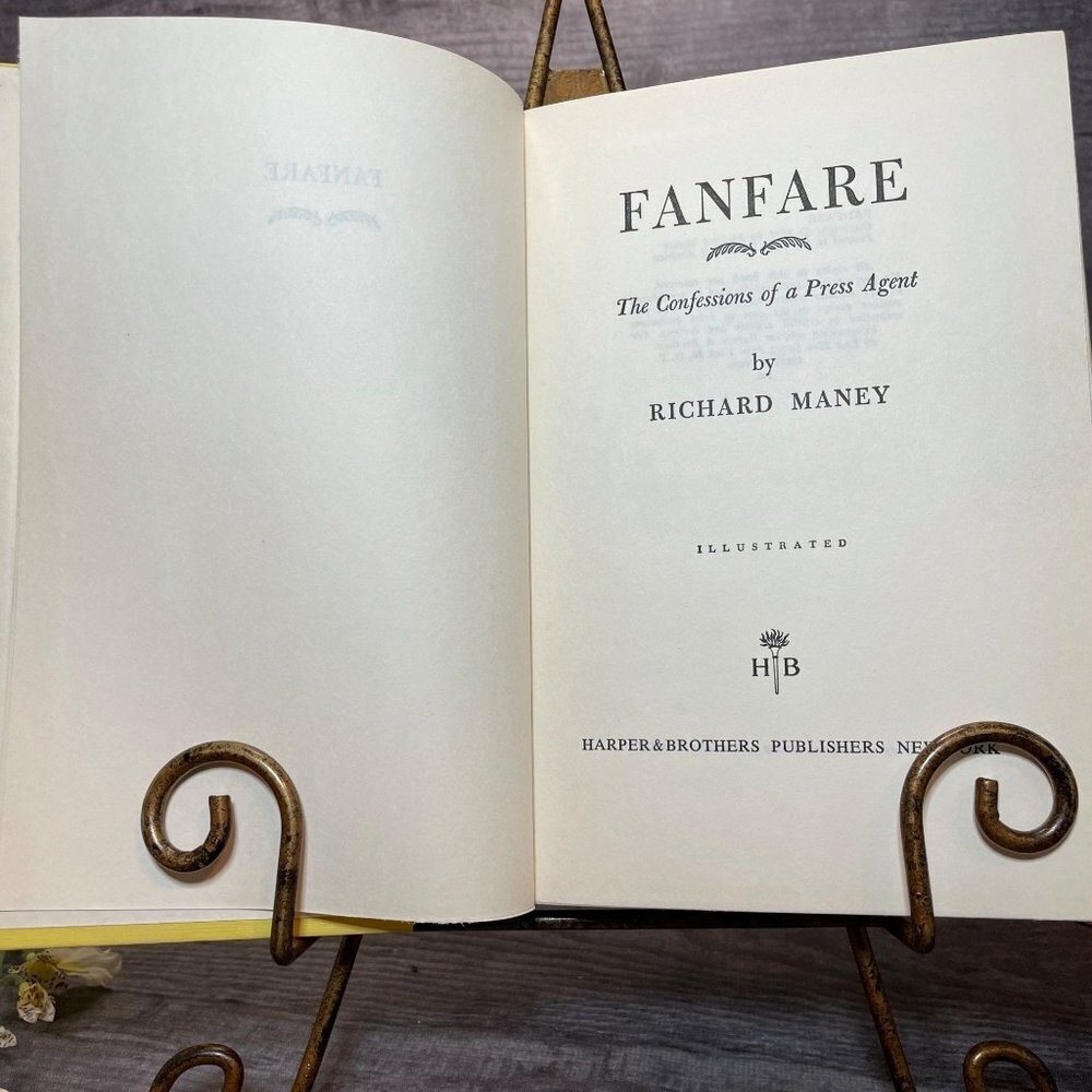 Vintage Hardcover Books | Behind The Scenes of Theatre | Celebrity Stories | Gol - Picture 3 of 9